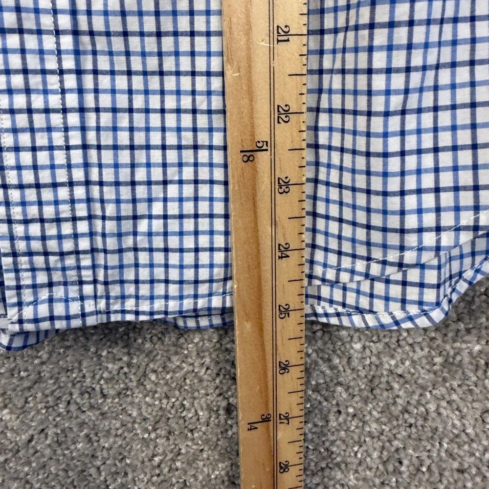 Polo Ralph Lauren Boys Bundle Plaid Button Down Shirts Blue Red Large 14-16
